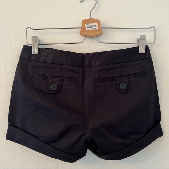 Aritzia Talula double-breasted black sailor shorts, mid-rise, size US 00 - Picture 2 of 4